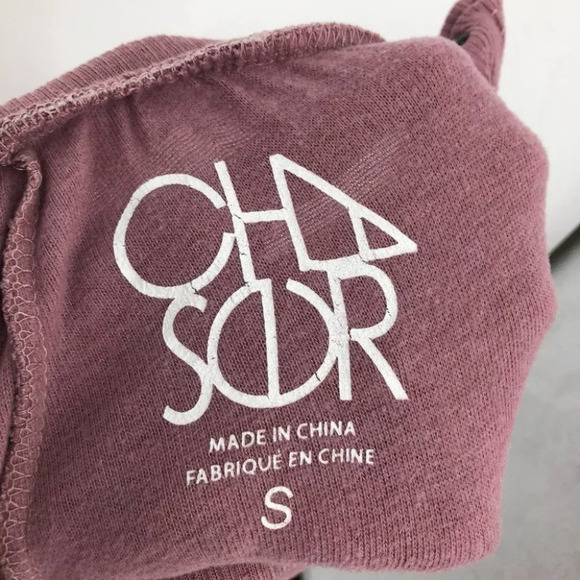 CHASER Women's Star & Paint Splatter Joggers In Glam Mauve pink - Picture 6 of 16